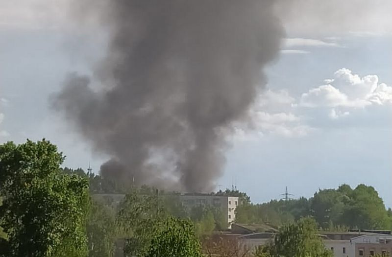 В Кирове на подстанции произошел пожар