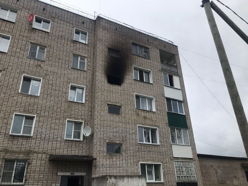 В Песковке несколько квартир пострадало в результате пожара