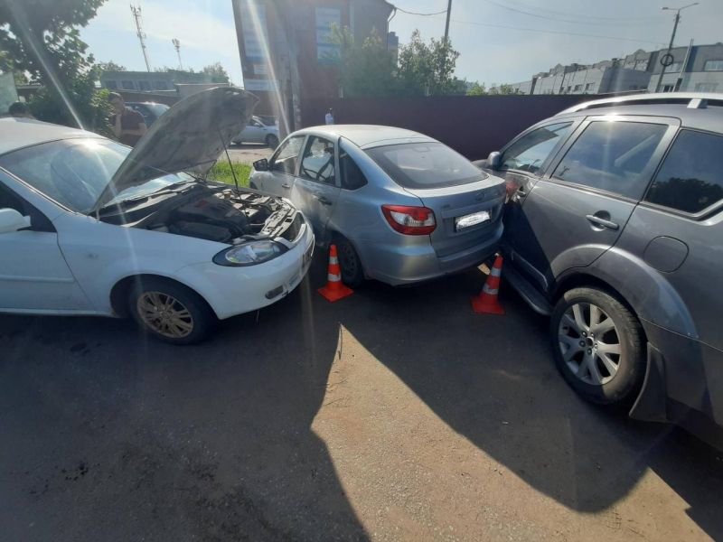 На Солнечной произошла массовая авария