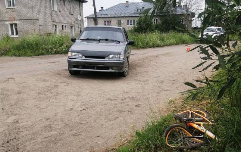 В Лузе под колеса авто попал 7-летний велосипедист