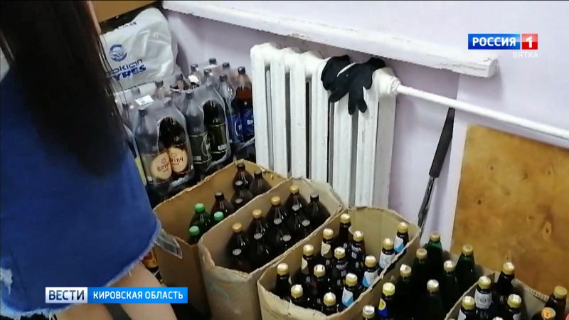 В Кирове незаконно продавали алкоголь