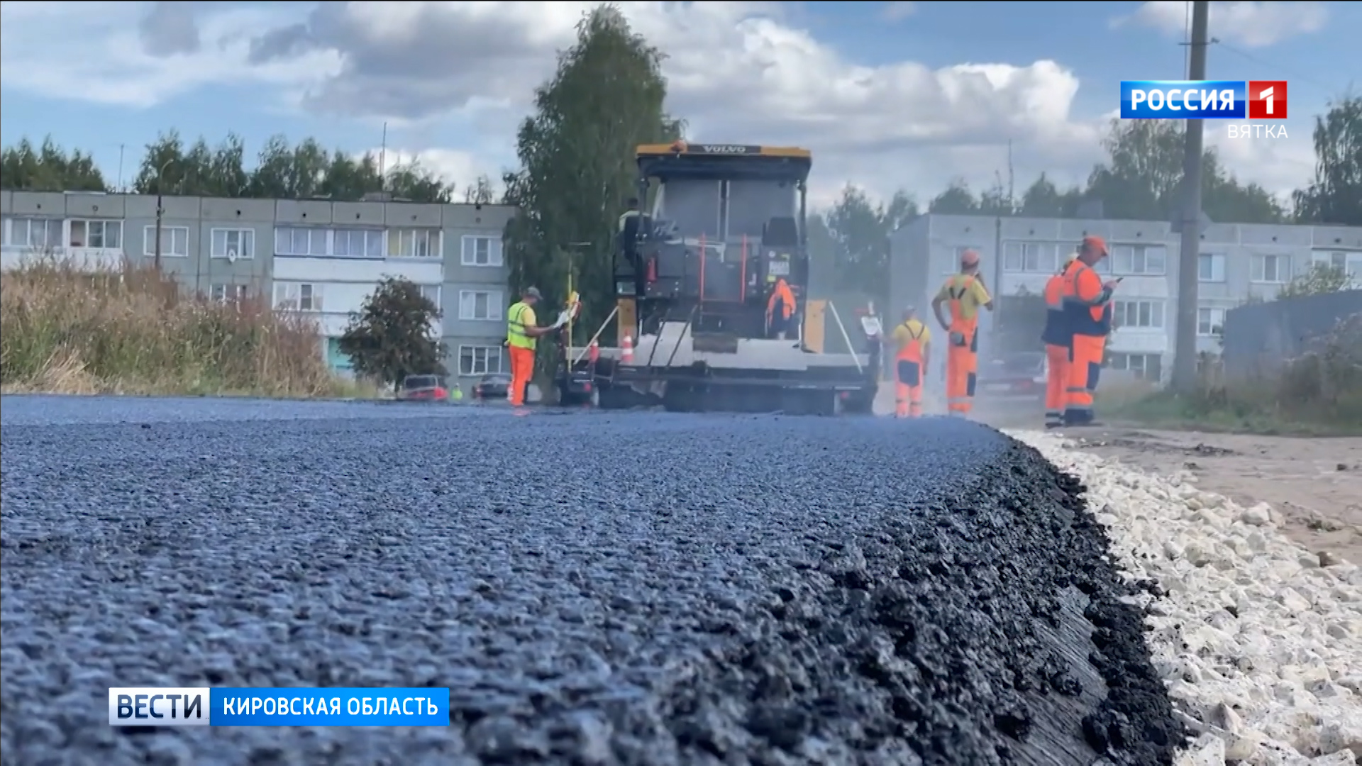 В Кировской области продолжается строительство дороги до Лузы