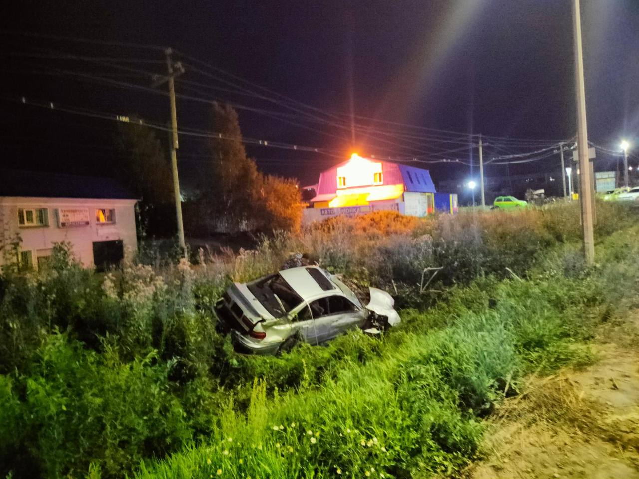 В Омутнинске перевернулась «Хонда»: пострадал подросток