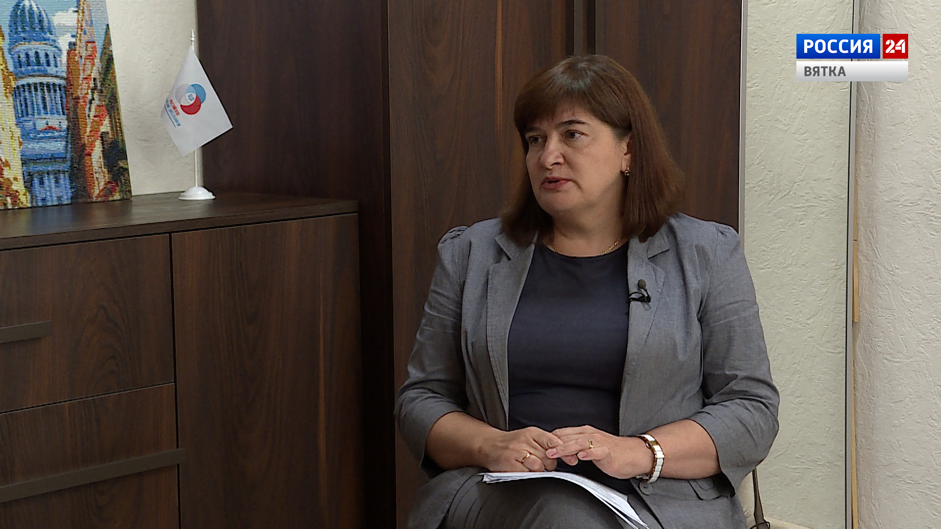 Интервью с замминистра образования Кировской области Еленой Воронкиной (30.08.2022)