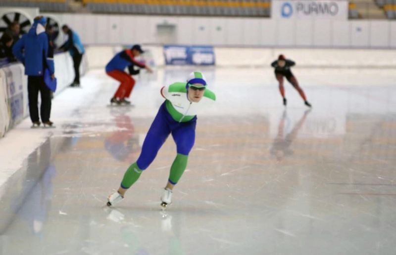 Кировчане с триумфом выступили на летнем Кубке Союза конькобежцев России