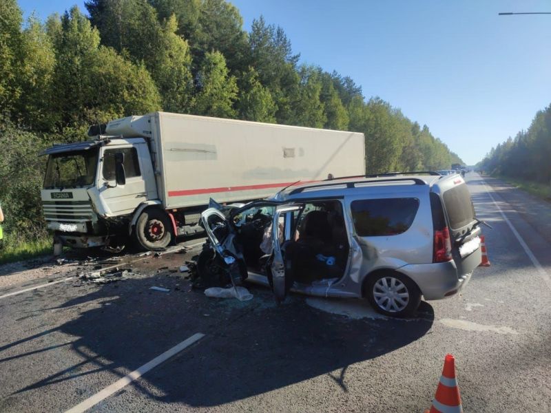 В ДТП в Слободском районе один человек погиб, три получили травмы