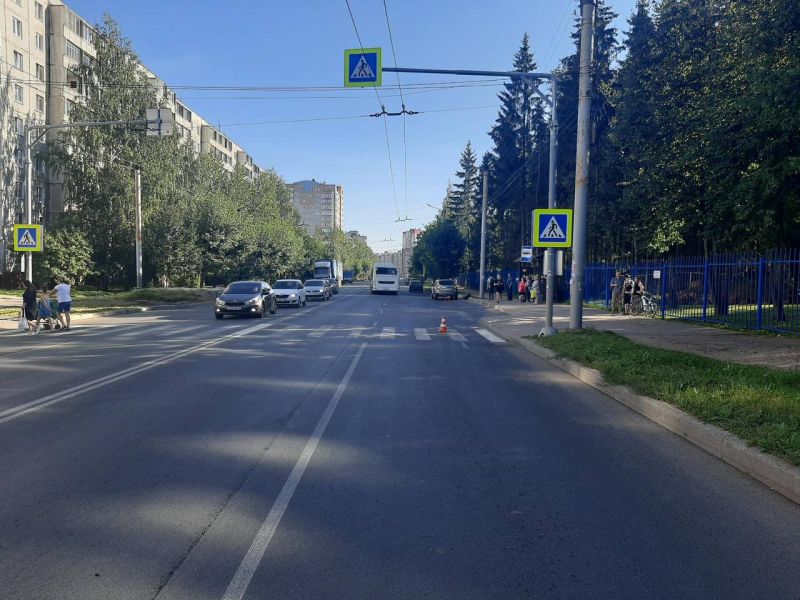 В Кирове водитель «Дастера» сбил ребенка на пешеходном переходе