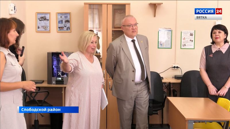 Александр Соколов с рабочим визитом посетил Слободской район