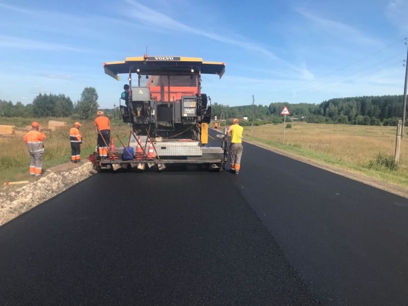 110 километров дорог отремонтировали в Кировской области