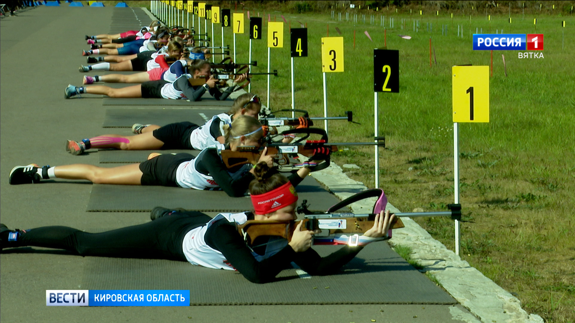 В Кировской области проходит Первенство ПФО по летнему биатлону