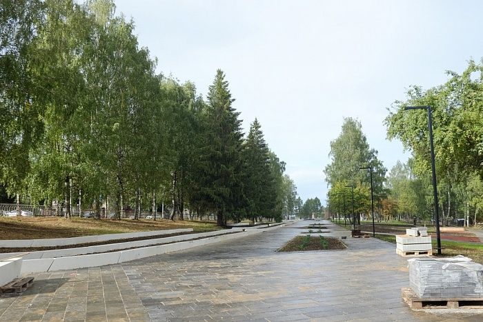 Александр Соколов оценил благоустройство проекта «Река времени»
