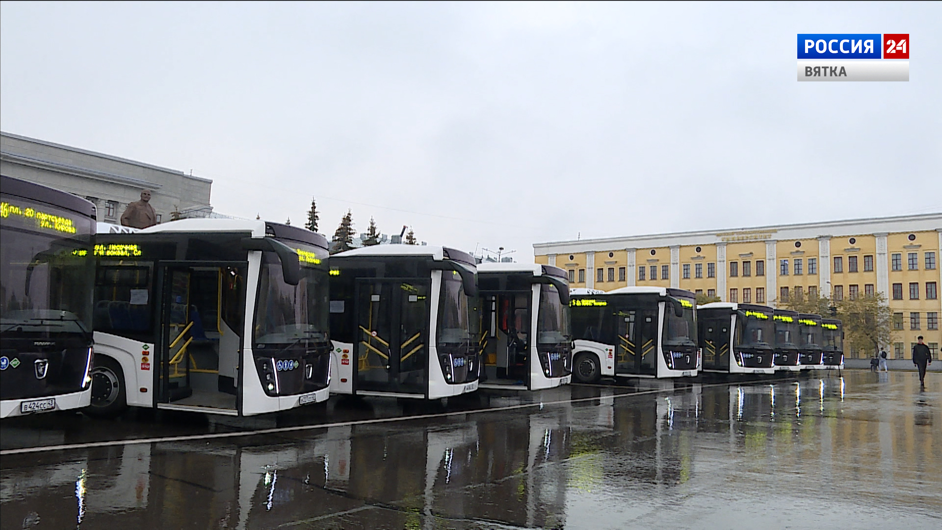 В Кирове более полусотни новых автобусов выйдут на линию с 20 сентября