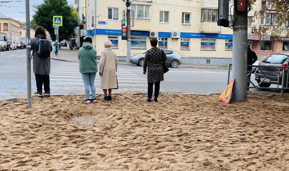 Новый городской пляж: кировчане столкнулись с неудобствами в центре города