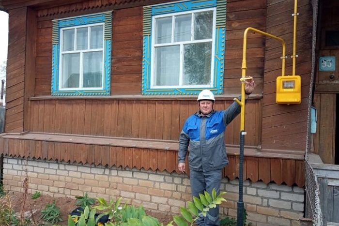 В Омутнинске газифицировали первый дом