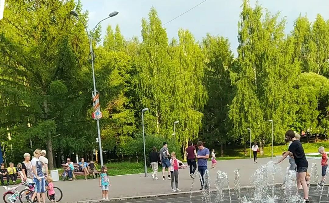 В парке Победы почти на месяц пропадет освещение