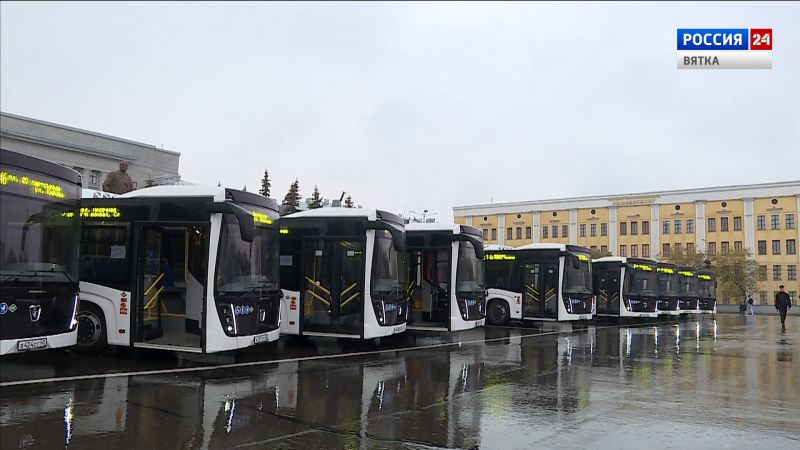 В Кирове более полусотни новых автобусов выйдут на линию с 20 сентября