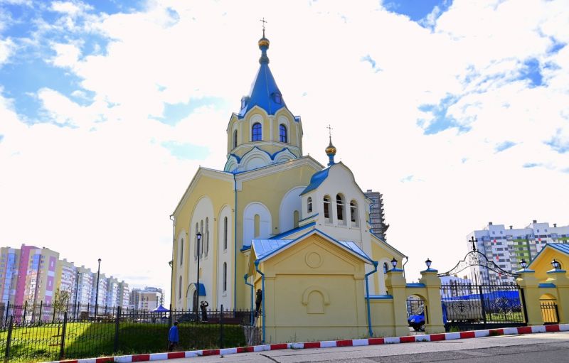 В Чистых прудах освятят новый храм