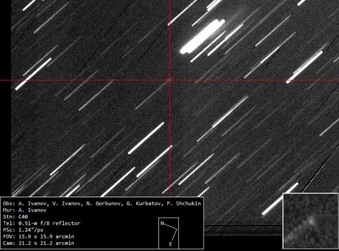 Российские обсерватории обнаружили новый астероид, который сближается с Землей