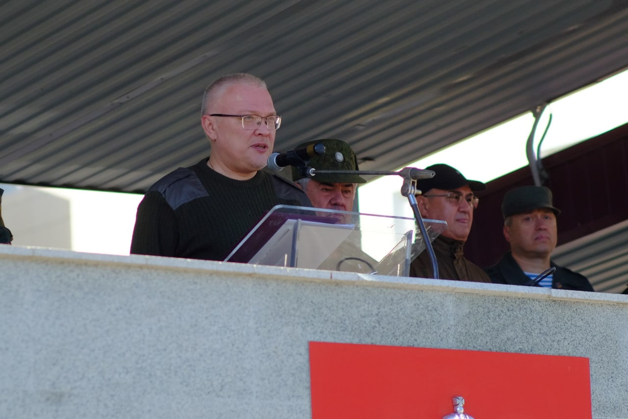 Александр Соколов приехал в Вольск к кировским мобилизованным