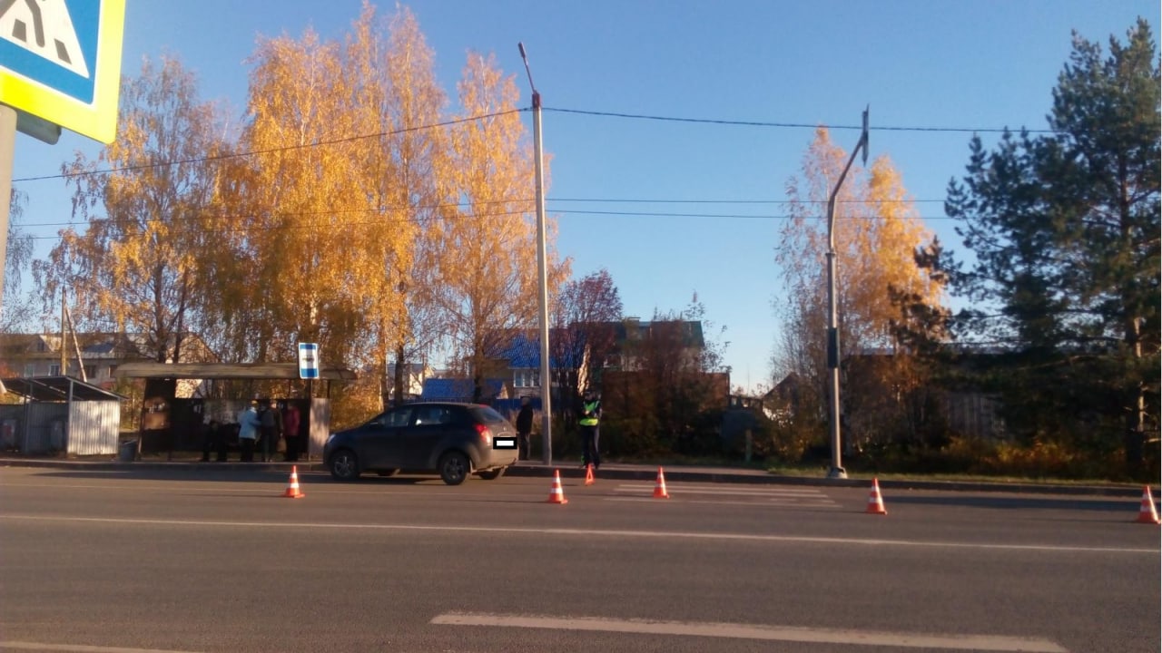 На Щорса сбили 13-летнюю девочку