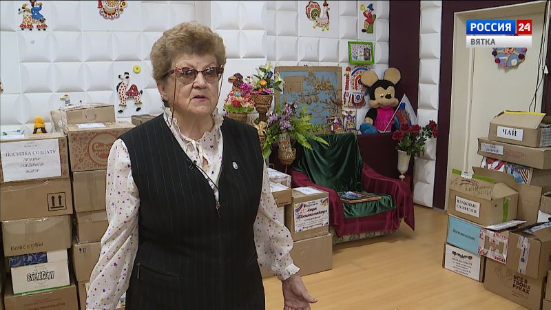 Кировское отделение Российского детского фонда собрало больше 4 тонн груза для солдат