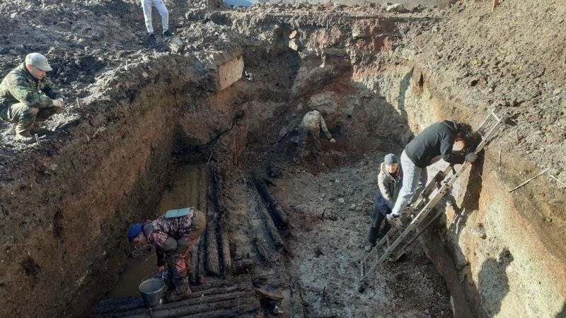 В Кирове завершаются раскопки оборонительного вала Хлыновского кремля