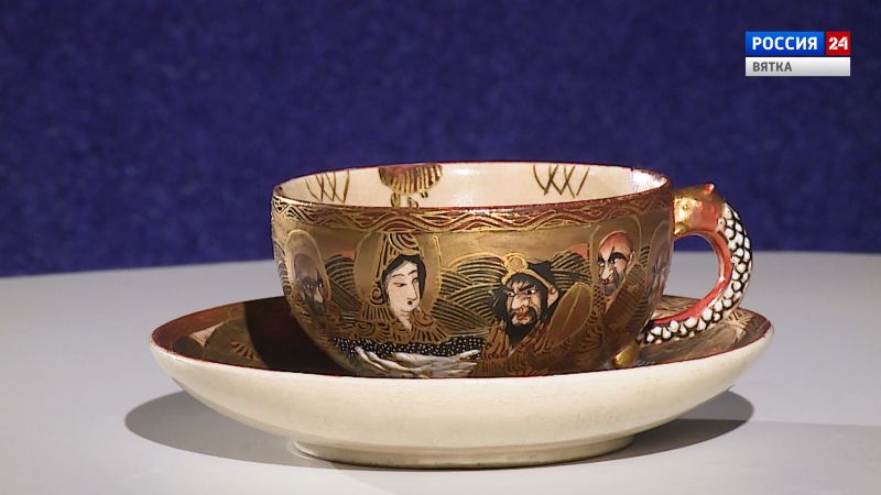 Искусство увидеть …История одной вещицы: «Чашка с блюдцем», фарфор стиля «сацума», Япония