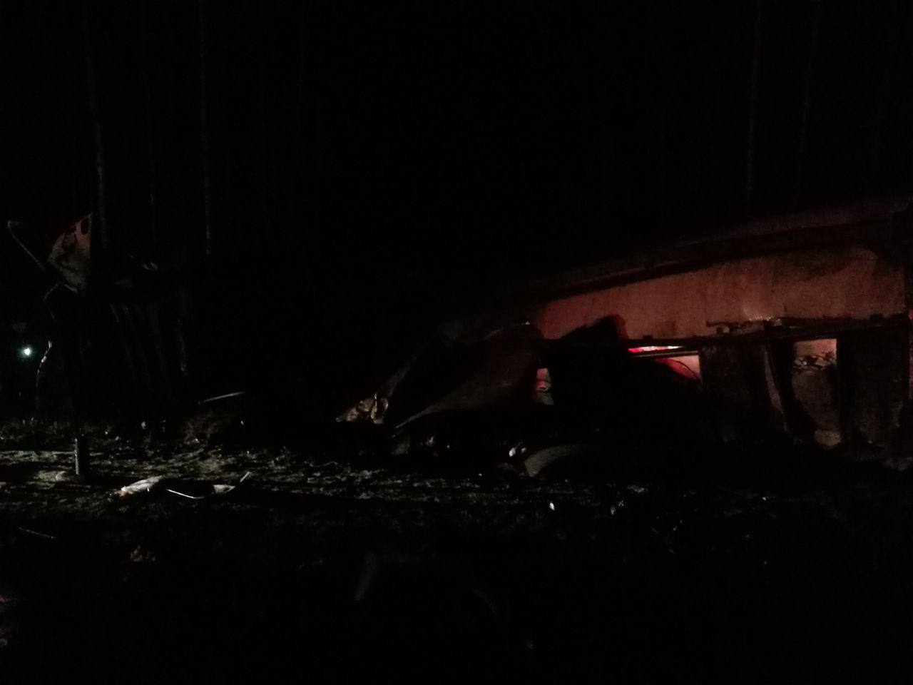 В Верхошижемском районе водитель погиб вылетев с трассы в темноте