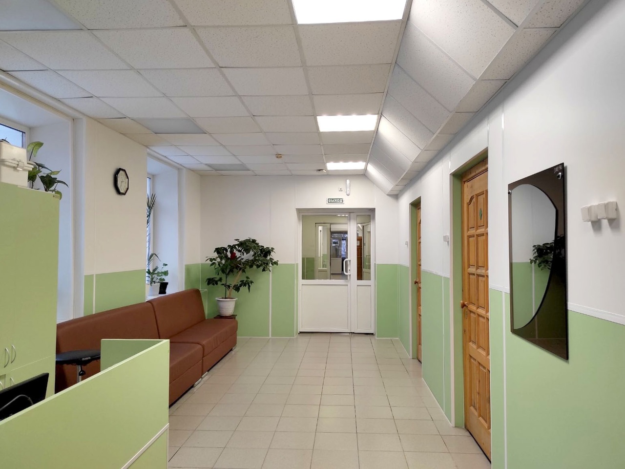 В Центре кардиологии и неврологии на Верхосунской подходят к завершению ремонтные работы