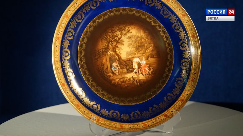 Искусство увидеть …История одной вещицы: «Блюдо. Встреча Одиссея с Телемахом у Эвмея». Вторая четверть XIX века