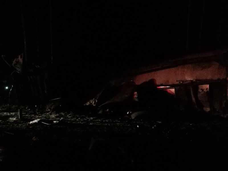 В Верхошижемском районе водитель погиб вылетев с трассы в темноте