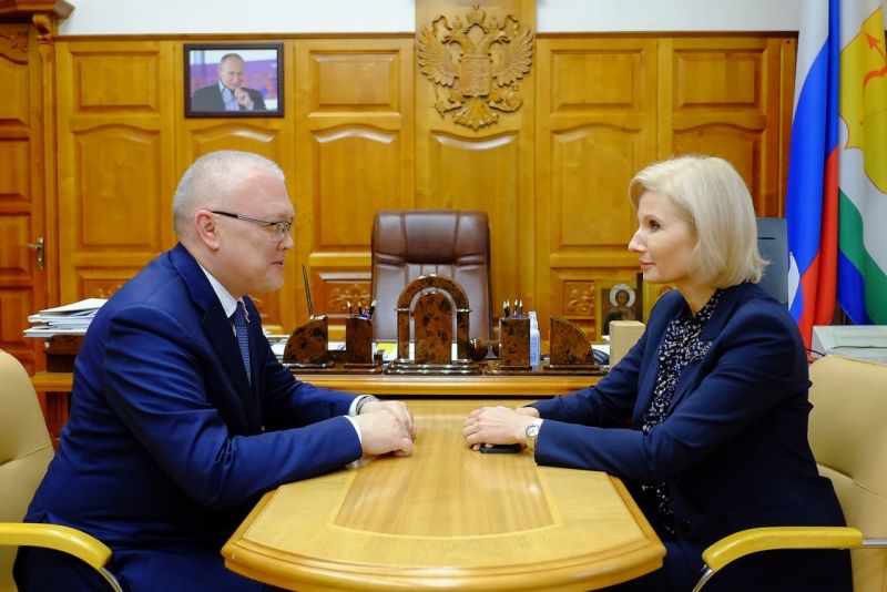 Киров с рабочим визитом посетила первый замминистра труда и социальной защиты РФ Ольга Баталина