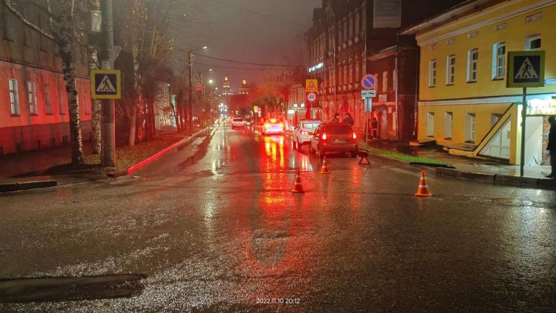 В Кирове в четверг на «зебре»  сбили четверых пешеходов