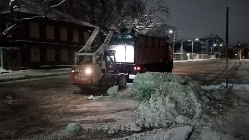 Стало известно, где в Кирове в ближайшее время будут вывозить снег