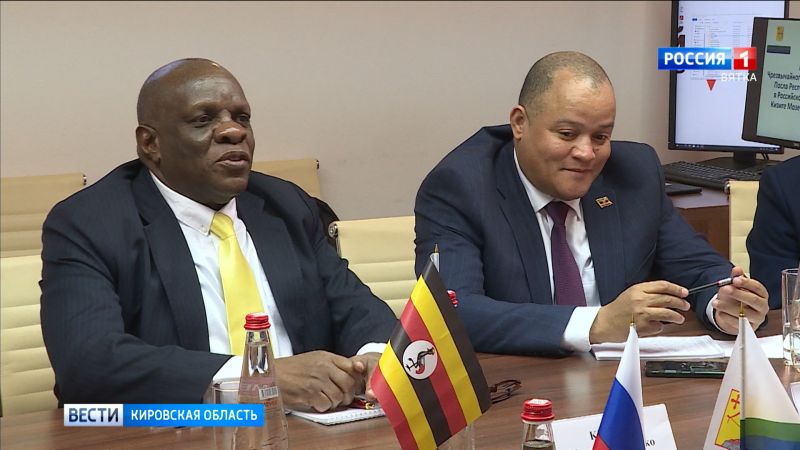 Александр Соколов встретился с делегацией республики Уганда