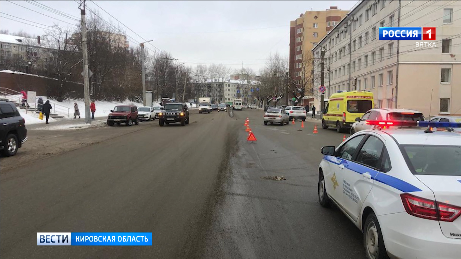 За сутки в Кировской области произошло четыре ДТП с пострадавшими