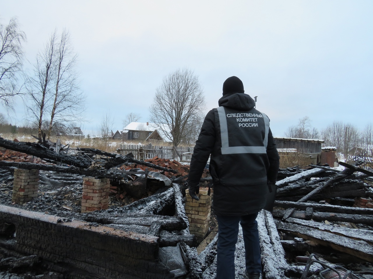 В Лузском районе в огне погибла семейная пара