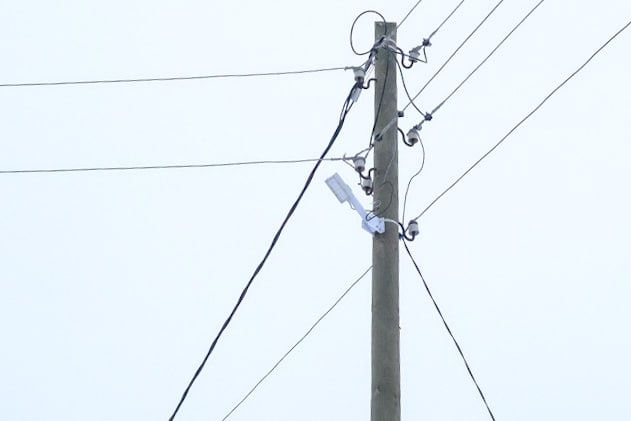 В Сосновке по просьбе мобилизованного сделали освещение на улице