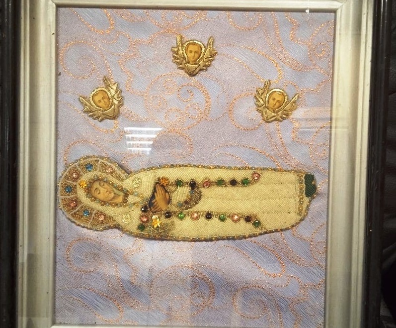 В Кирове можно увидеть Плащаницу Пресвятой Богородицы, освященную в 19 веке