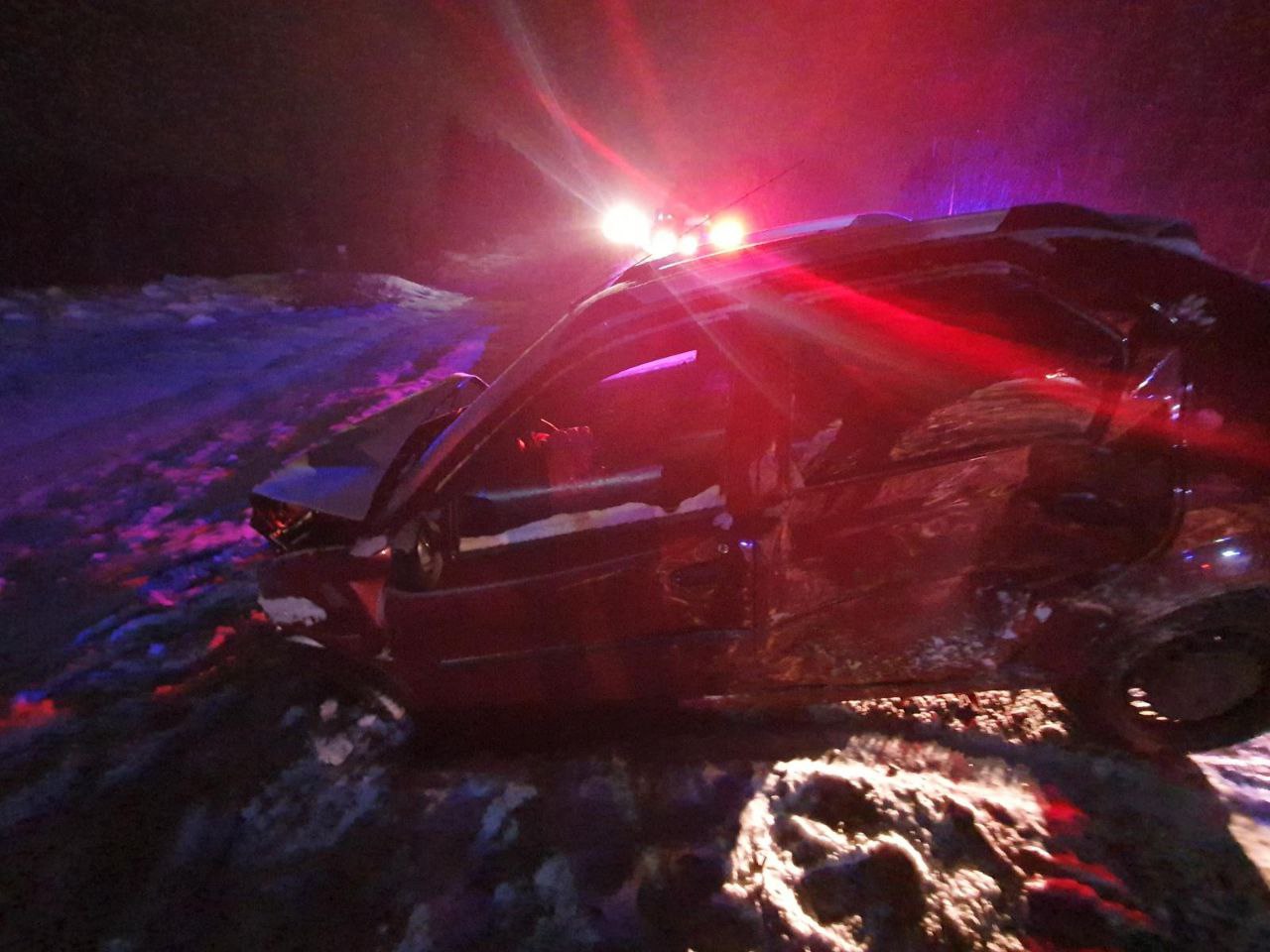 В Слободском районе произошла авария