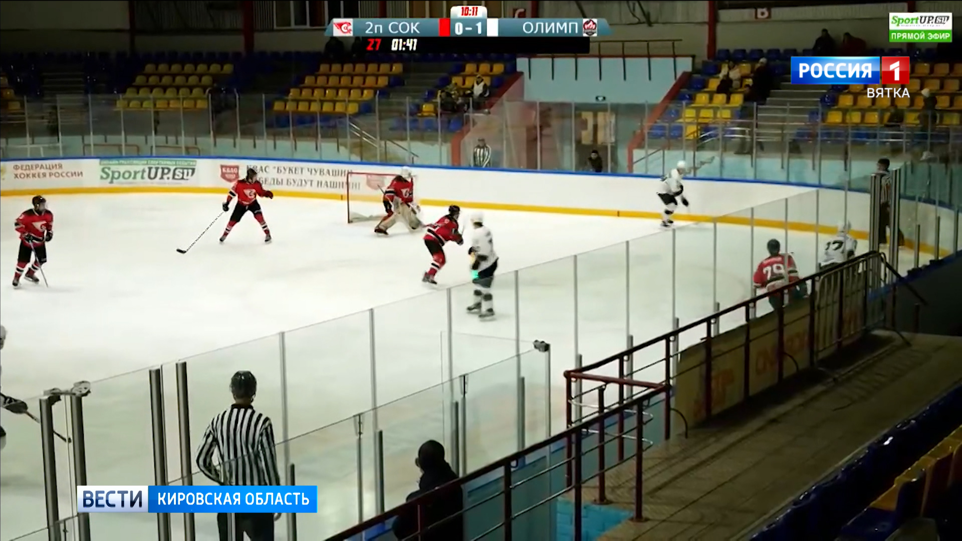 Кирово-чепецкая «Олимпия» занимает 2 строчку турнирной таблицы