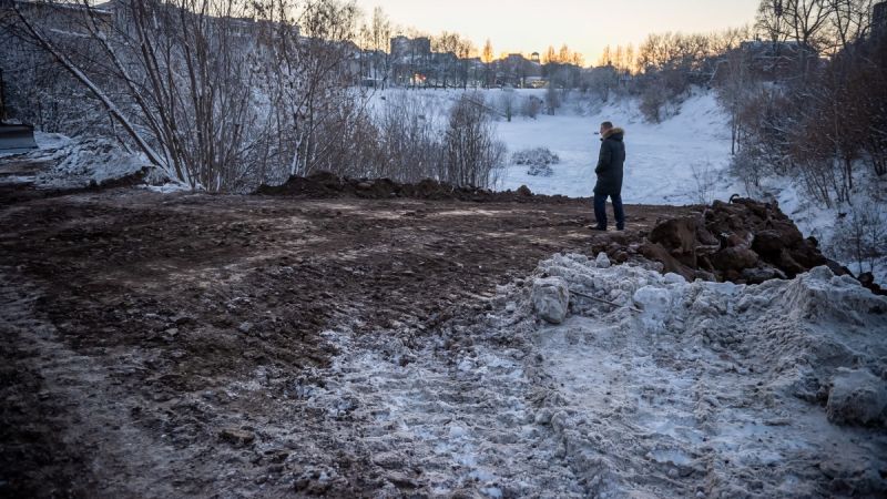 В администрации Кирова прокомментировали вывоз грунта в овраг Засора