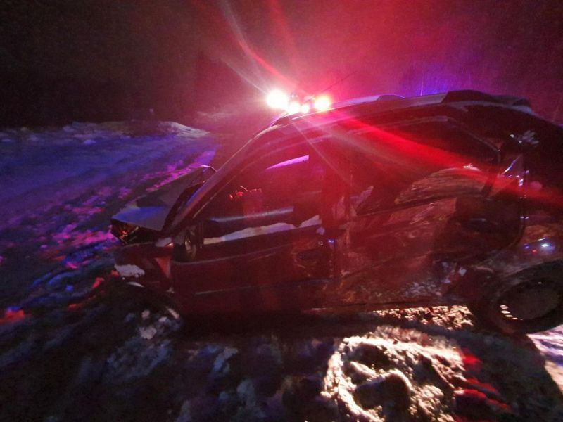 В Слободском районе произошла авария