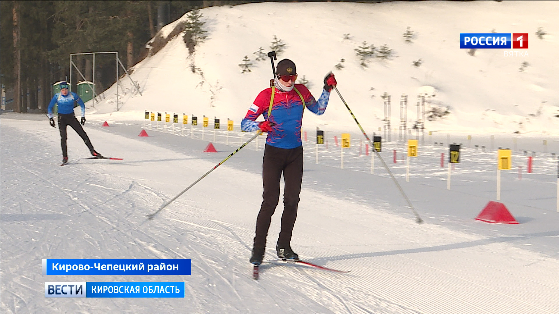 Кировские биатлонисты успешно выступили на окружном Первенстве