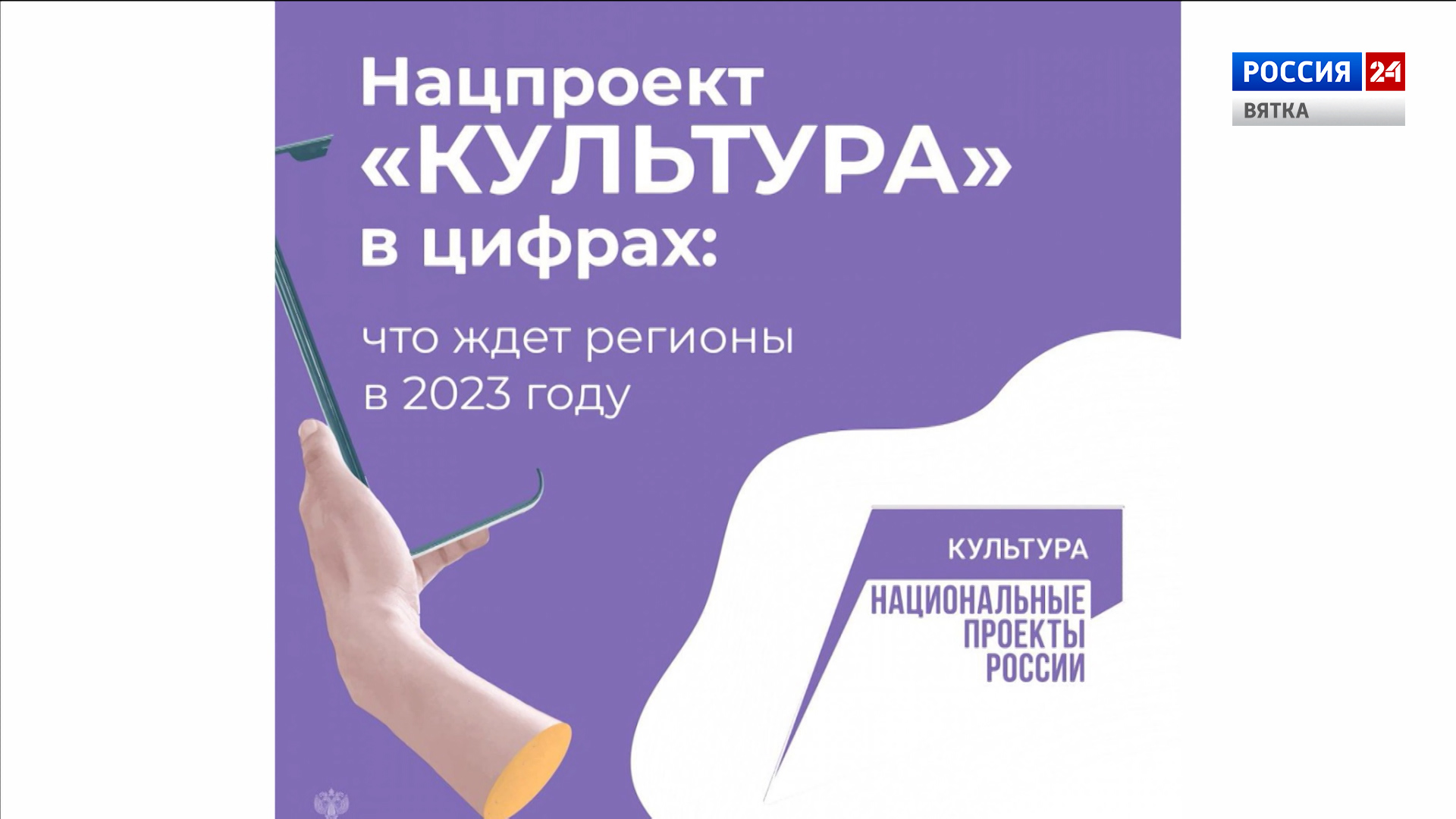 На реализацию нацпроекта «Культура» Кировская область получит более 140 млн рублей