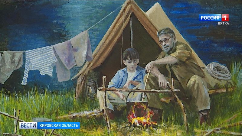 В Герценке открылась выставка объёмной живописи Игоря Эдигера