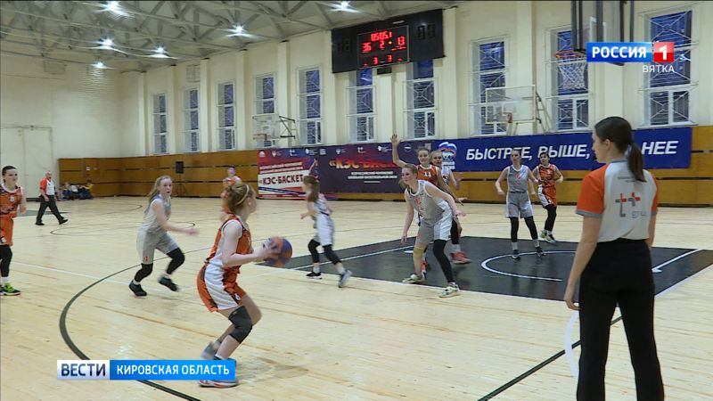 В Слободском стартовали региональные финалы чемпионата школьной баскетбольной Лиги