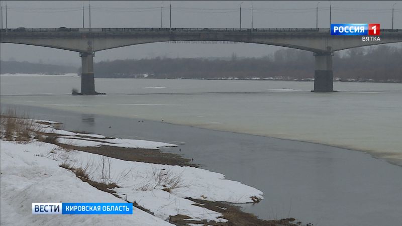 На Вятке начался ледоход