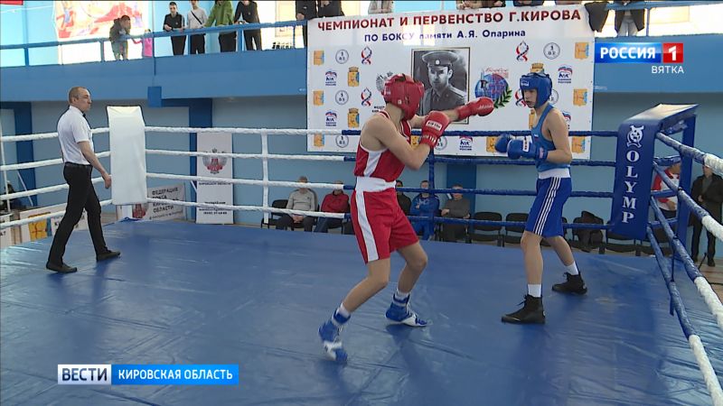 В Кирове прошли чемпионат и первенство по боксу памяти Александра Опарина