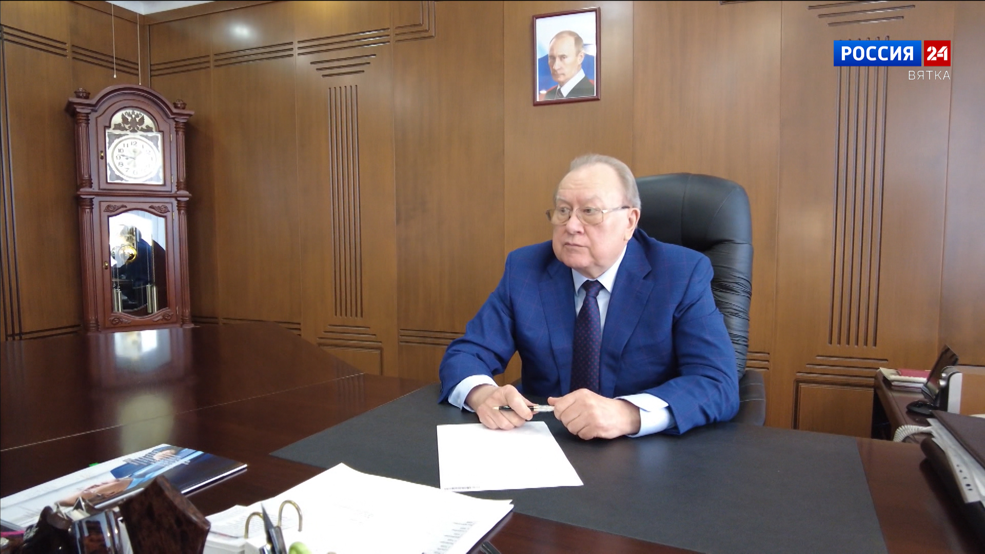 Председатель регионального отделения Союза машиностроителей России Геннадий Мамаев отмечает 70-летний юбилей